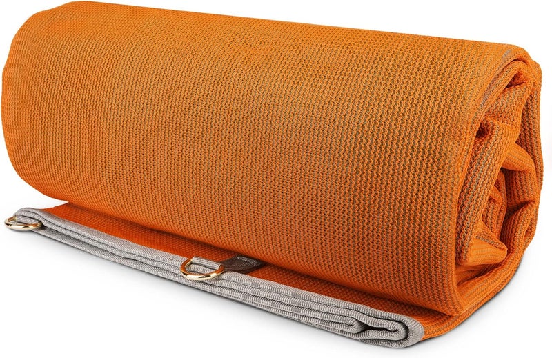 CGEAR Original Sand-Free Outdoor Rug Camping Mat - Water-Resistant & Anti-Fade Material - Military-Grade - Reversible Design - Area Rug for Beach, RV, & Picnics - Travel Bag - Image 1